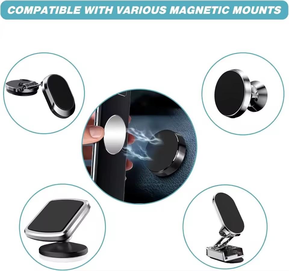 1/50Pcs Magnetic Metal Plate F - đánh giá và giá Phone Accessories Holder Car