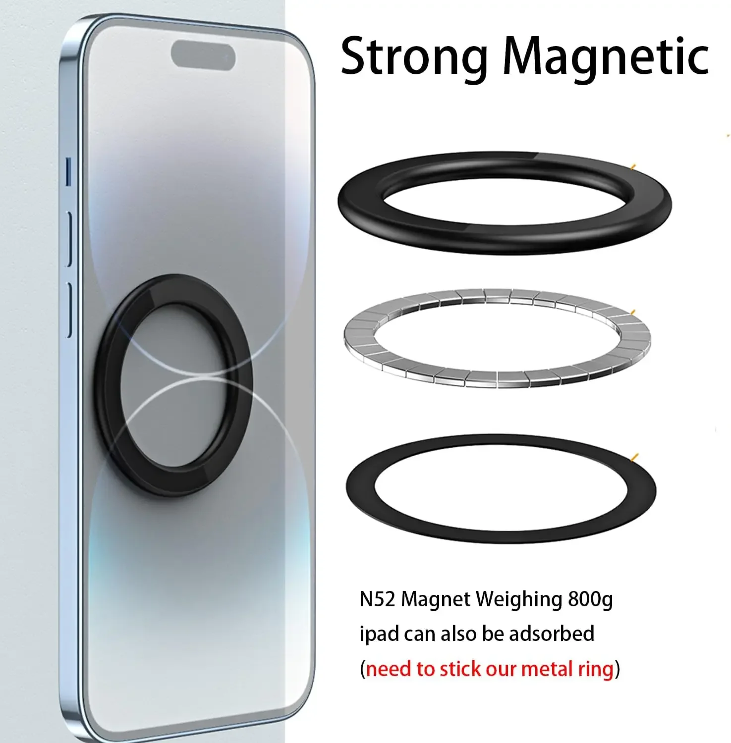 For MagSafe Magnetic Ring Hold - đánh giá và giá Phone Accessories Holder Car