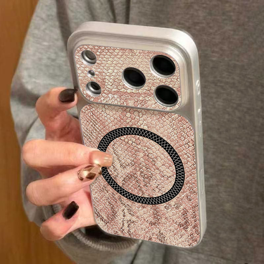 Lychee Pattern Soft Phone Case - đánh giá và giá Apple Iphone 15