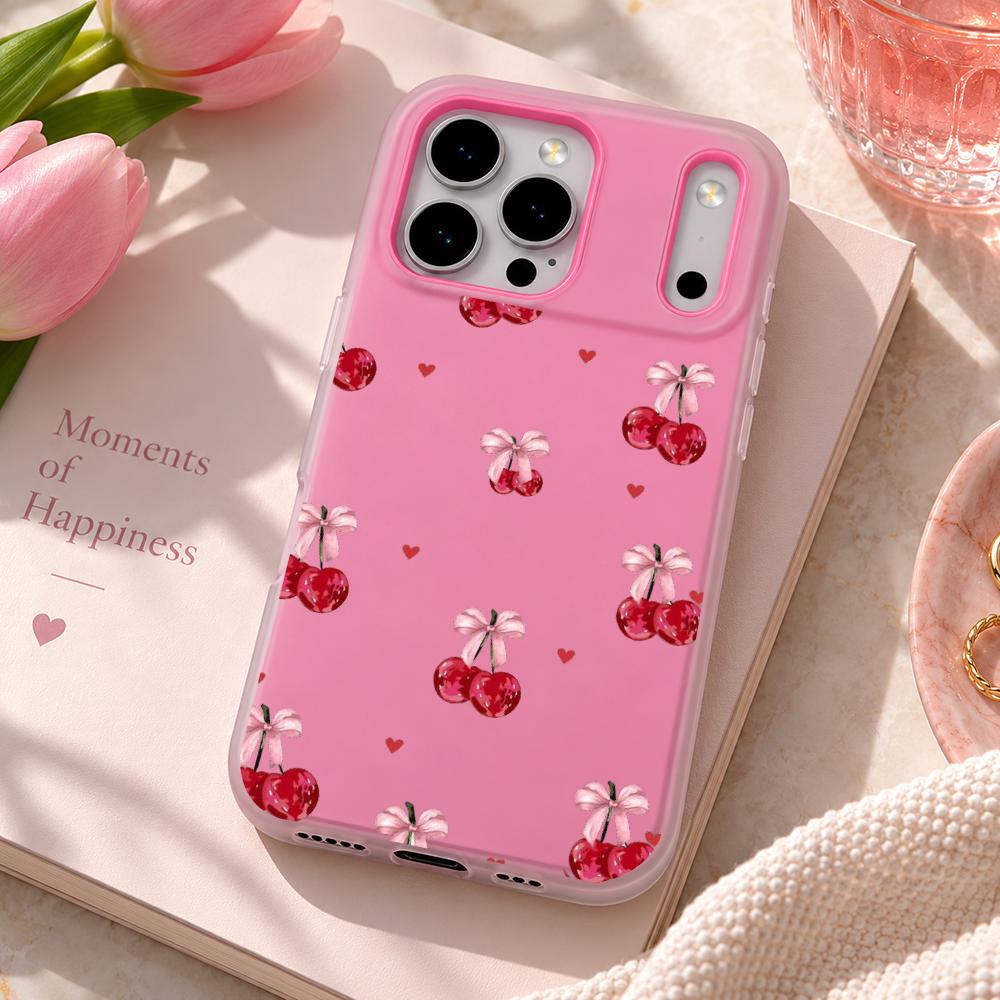 Cute Pink Heart Bow Cute Pink  - đánh giá và giá Apple Iphone 15