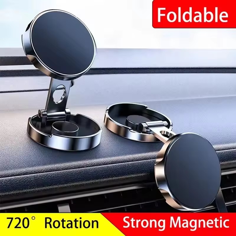 Round Folding Magnetic Car Hol - đánh giá và giá Phone Accessories Holder Car